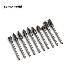 

1pcs Tungsten Carbide Milling Cutter Rotary Tool Drill Bit Cutting for Metal Woodworking Carving Tool for polish