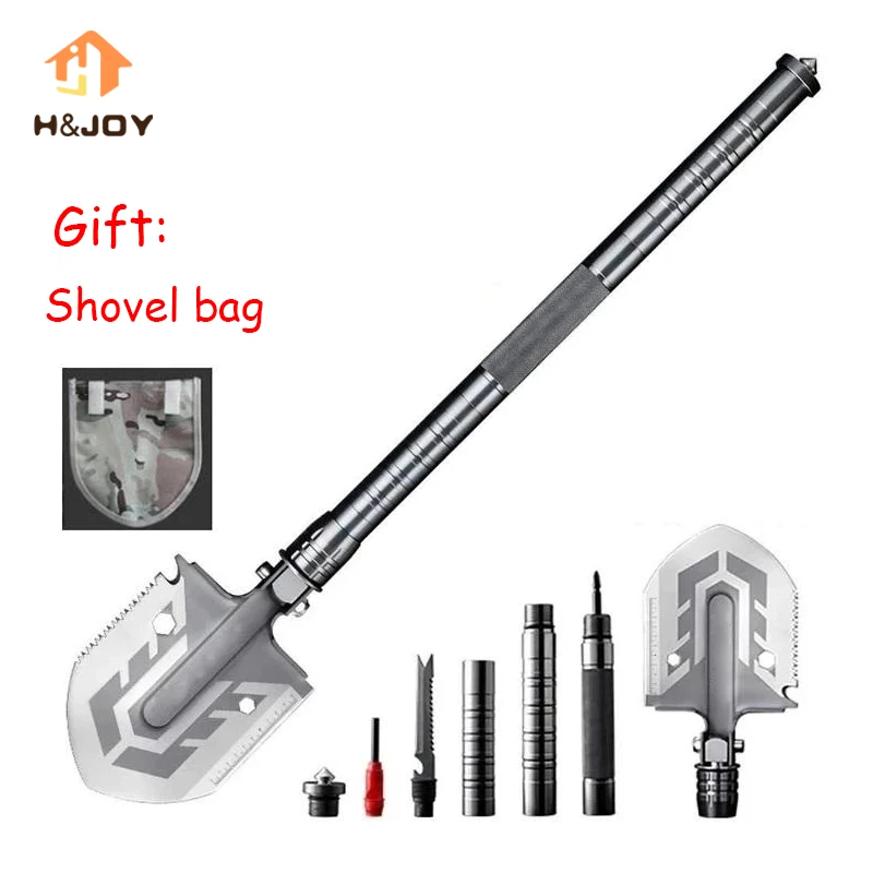 

Multifunctional Camping Shovels For Survival Portable Outdoor Emergency Tool Multi-Purpose Folding Military Tactical Shovel