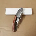 White boxed Padauk дерево больше функций красное вино открывалка для бутылок голова креветки нож из нержавеющей стали гиппокамп Набор предметов клиренс - Цвет: White boxed