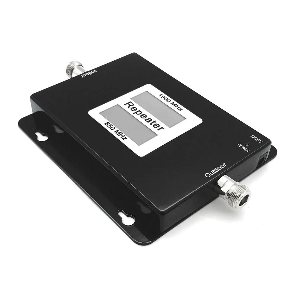 GSM/DCS/CDMA-PCS двухдиапазонный усилитель сигнала lcd GSM 850-1900MHz 2G/4G усилитель сигнала мобильного телефона