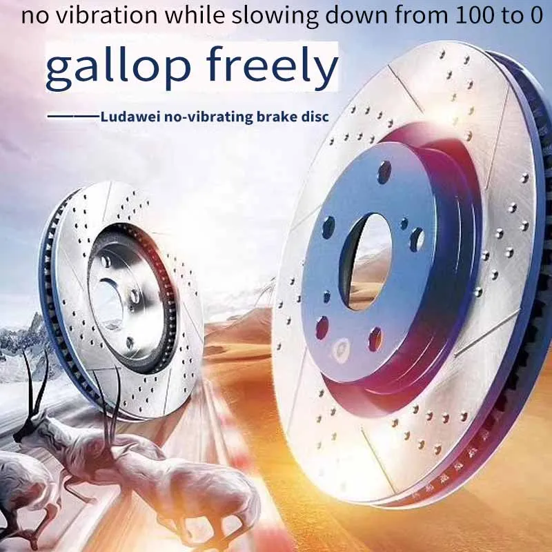 

The brake disc is suitable for dongfeng Peugeot Citroen C2 C3 C4 C5 C6 Elysee Picasso fukang Triumph Siner sega