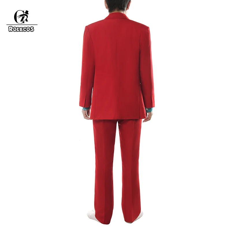 ROLECOS Movie cosplay Joker Arthur Fleck косплей костюм для мужчин Косплей Костюм Джокер Красный костюм полный комплект униформы