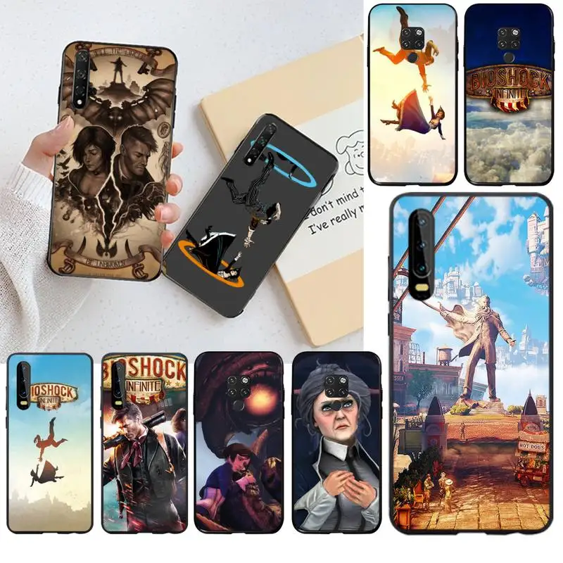 Bioshock Infinite Bling милый чехол для телефона Huawei P40 P30 P20 lite Pro Mate 30 20 P Smart 2019 prime|Бамперы| |