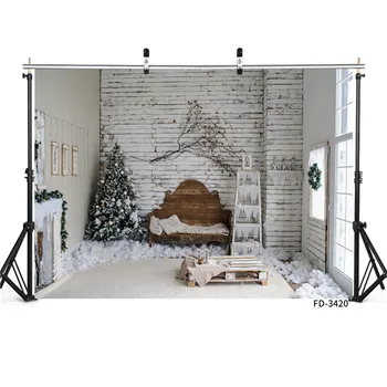

SHENGYONGBAO Art Fabric Custom Photography Prop Christmas day Festival theme Photo Studio Background NNY-103