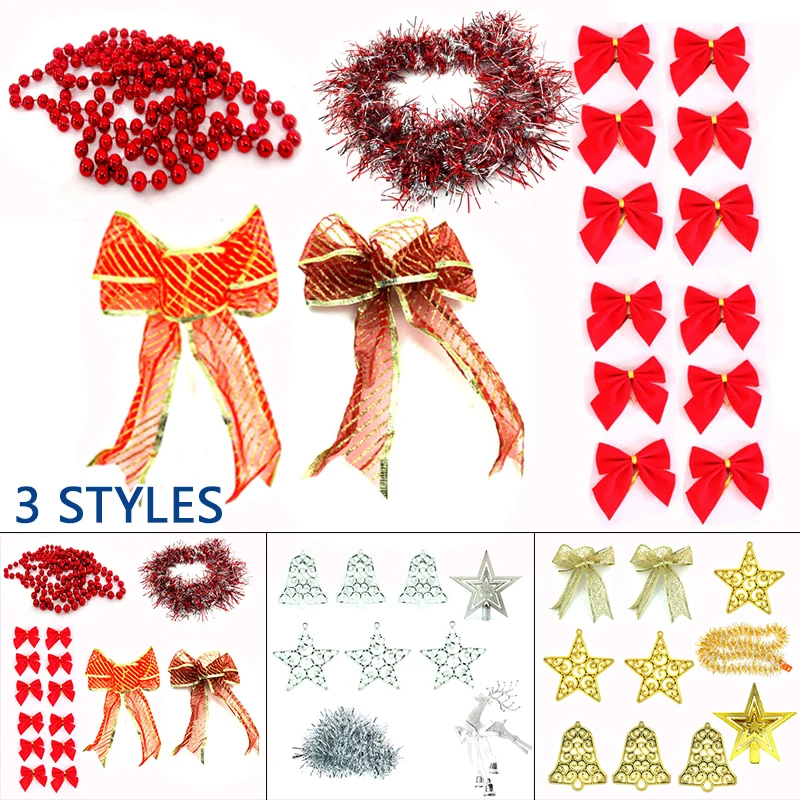 16/10/9pcs Christmas Tree Ornament Hooks Door Window Cabinet Gold/Silver/Red Adding An Atmosphere