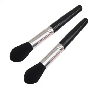 

1 PC TAPERED HIGHLIGHTER Perfect Professional Individual Face Brush Cosmetic Makeup Brush Black Handle T0402