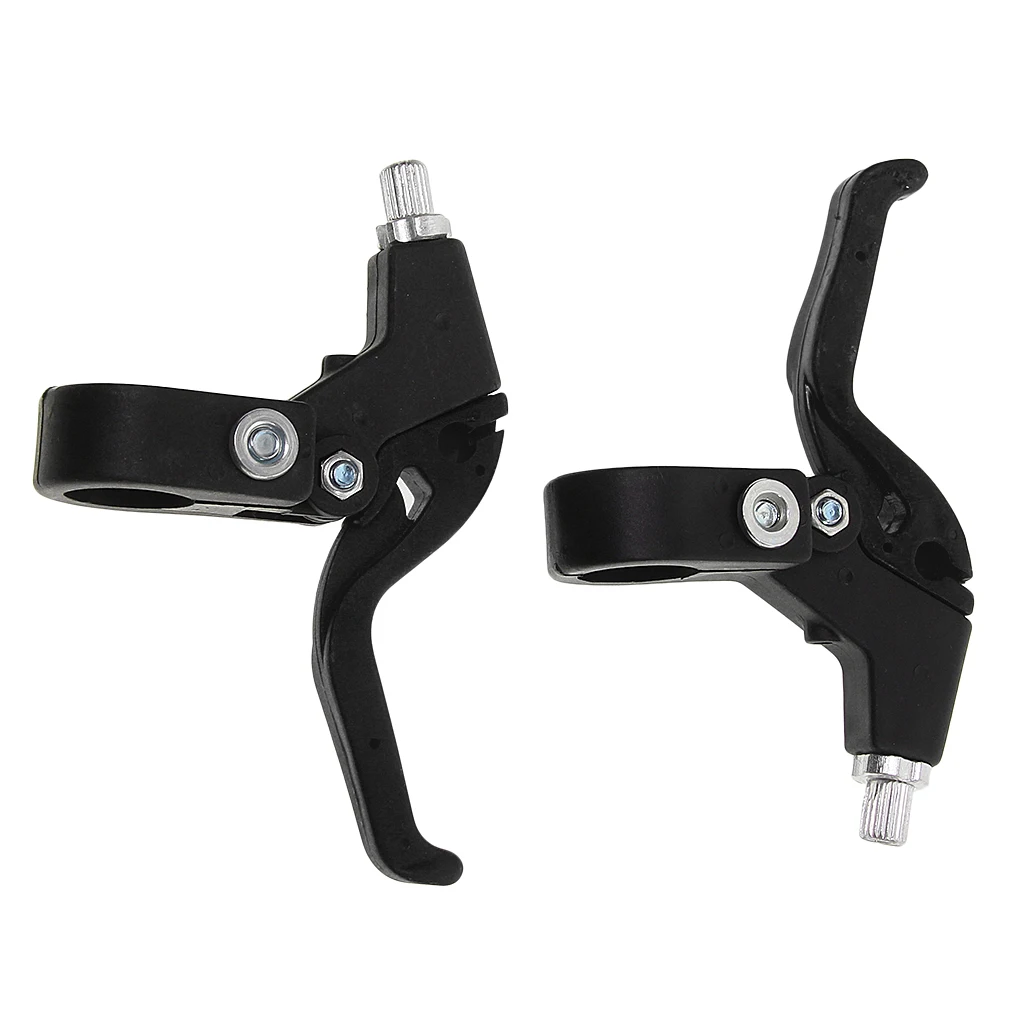 Children Kids Universal Lightweight Twin Bicycle Bike Brake Levers Set Black Children Kids Universal Lightweight Twin Bicycle Bike Brake Levers Set Black