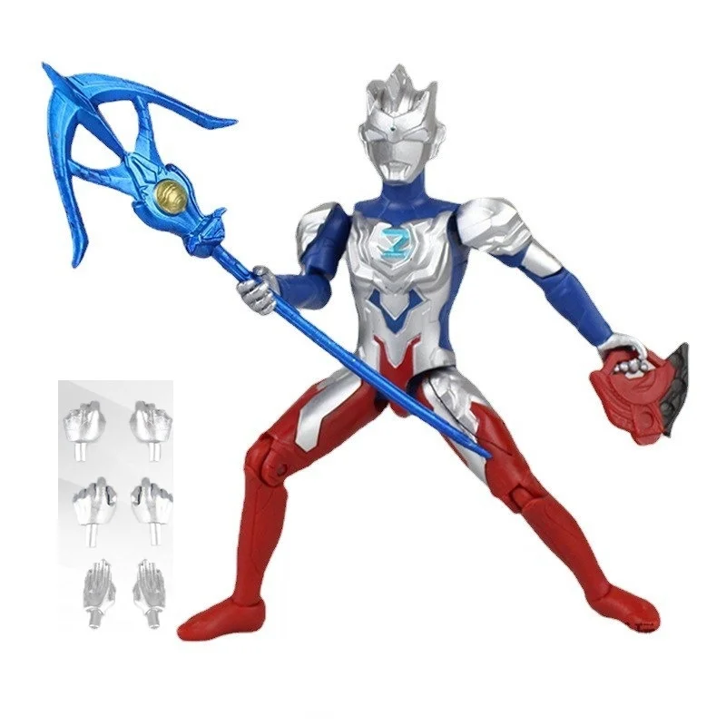 

SHF 16cm Ultraman Zero Beyond Galaxy Glitter Tiga Zett Taiga Action Figures Model Furnishing Articles Movable Joint Doll Toys