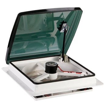 

RV Roof Vent ABS LID Vent Create-A-Breeze 3-Speed Manual