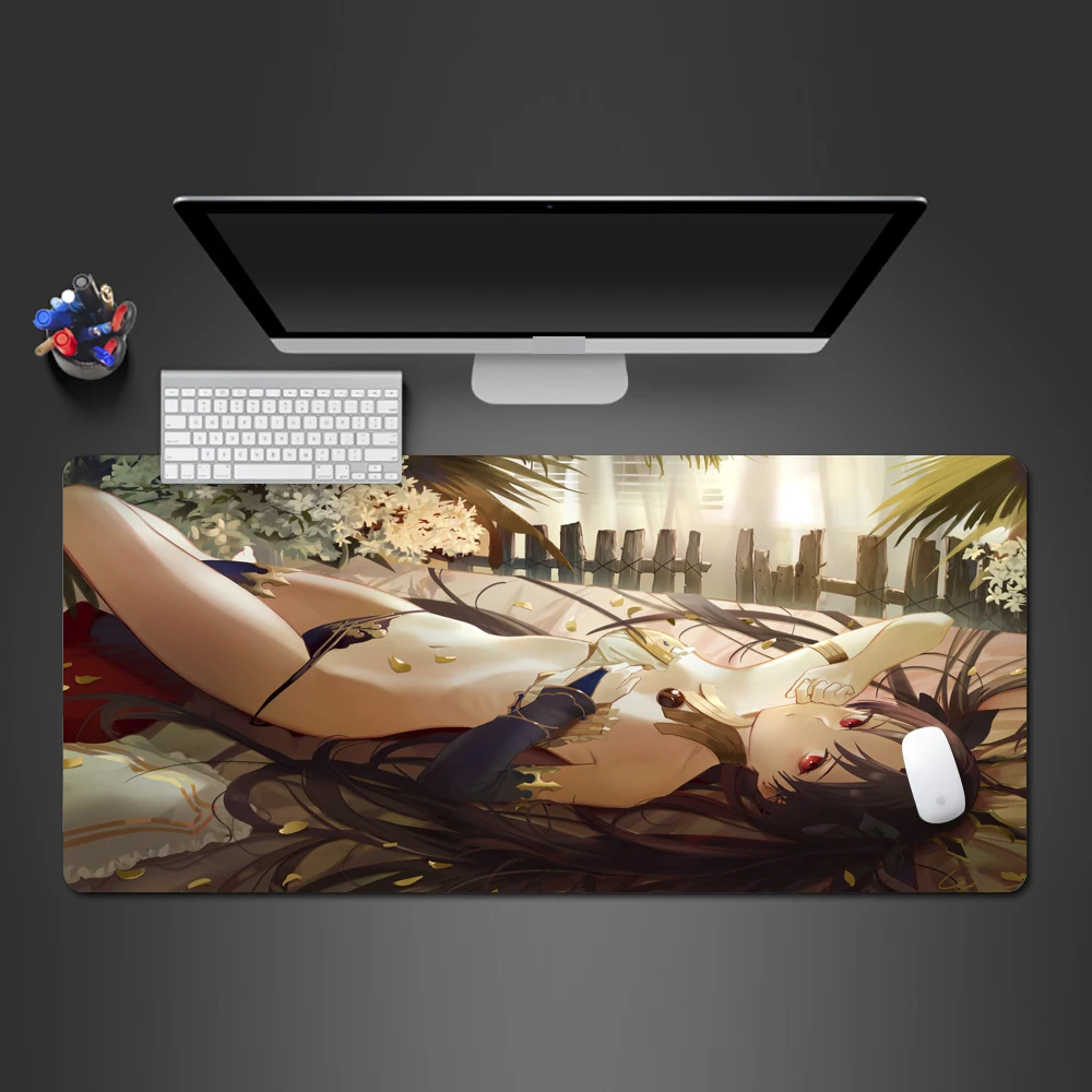 

Lovely Sexy Beauty High Quality Mouse Pad Good Feel Good Quality Natural Rubber Computer Pad Can Clean Popular Modern Mouse Pads