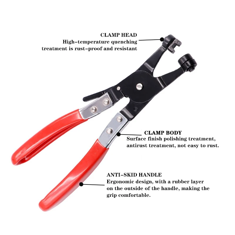 Hose Clamp Pliers Car Water Pipe Removal Tool For Fuel Coolant Hose