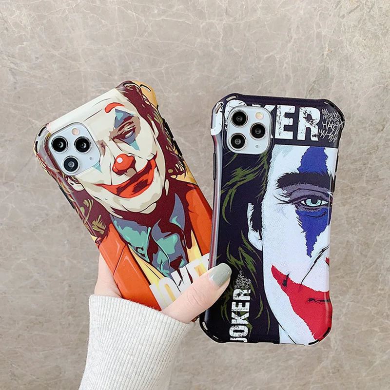 Joker Drama Funy чехол для телефона клоун четыре угла мягкие чехлы 11 Pro Max 7 8 Plus X10 XR XS MAX |