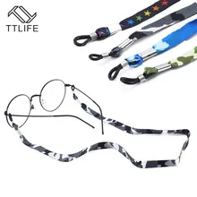 TTLIFE, камуфляжный шнурок, нескользящая цепочка для очков, Полиэстеровая веревка для мужчин и женщин, аксессуары для очков YJHH0339