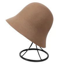 Зимняя шерстяная мужская шляпа-Панама и женская уличная дорожная шляпа Рыбацкая шляпа-ведерко кепки женские мужские зимние шапки сплошной цвет