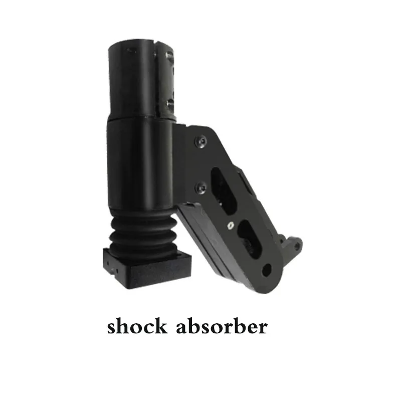 5.5 inch carbon fiber electric scooter folding electric scooter universal accessories aluminum folding parts - Цвет: shock absorber