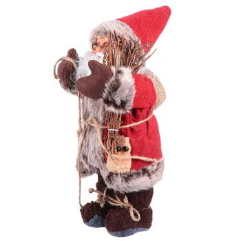 

1pc Santa Clause Doll Cute Delicate Chic Santa Toy Christmas Doll Toy Santa Doll Christmas Santa Clause Doll for Party Home