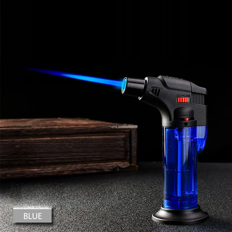 

Butane Lighter Torch Refillable Adjustable Flame Lighter Chef Cooking Torch BBQ Ignition Picnic Tool Dropshipping E