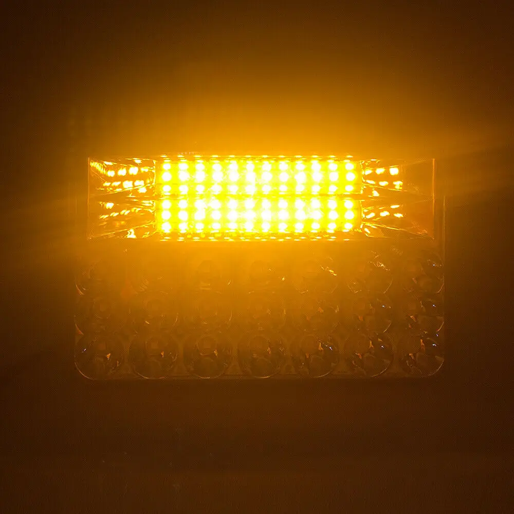 LED Work Light Embedded Headlamp 5 Inch 135W Driving Fog Road Truck Flashlight