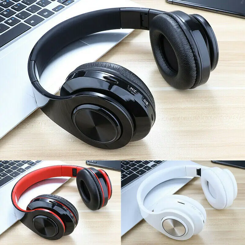 Беспроводная игровая bluetooth-гарнитура, наушники-вкладыши, стерео Super Bass с микрофоном, складные спортивные HiFi наушники, новинка