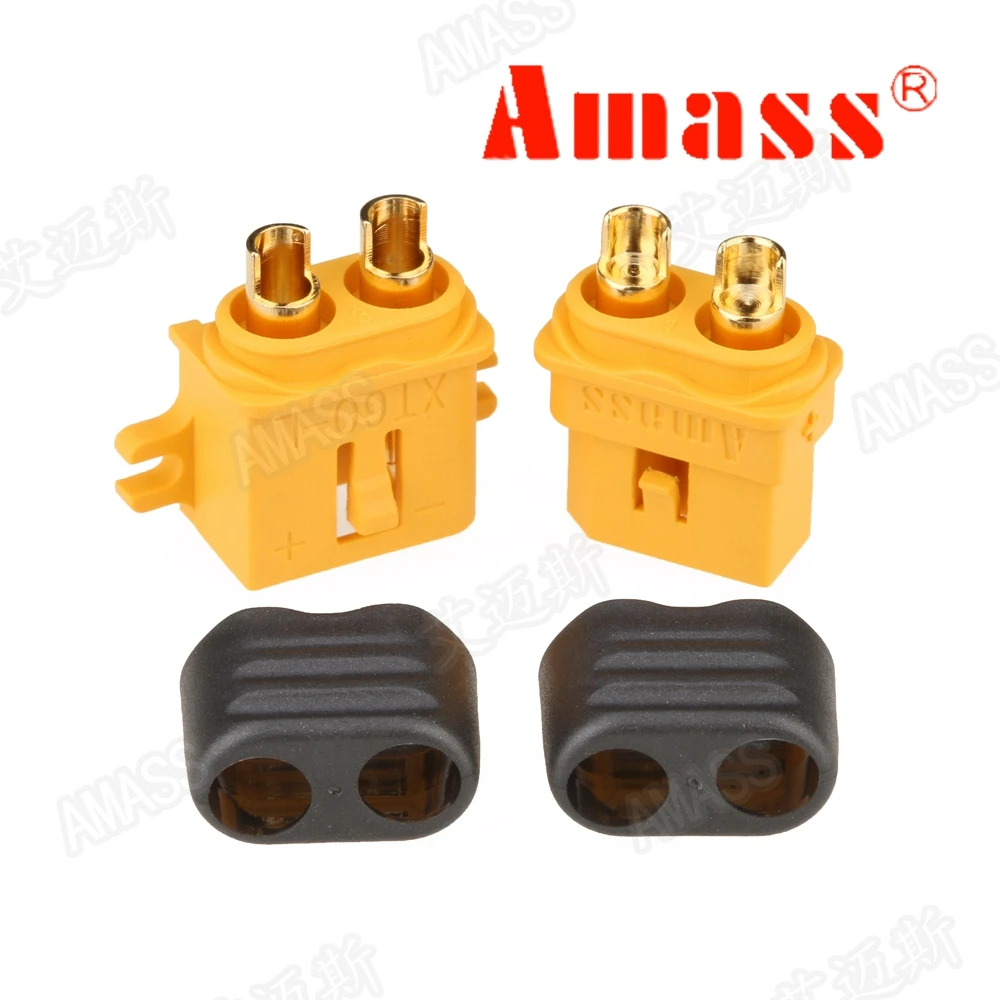 Aerops Amass XT30U XT60 XT60H XT60L XT90H XT90S гнездовой разъем одна пара для квадрокоптера мини RC LiPo
