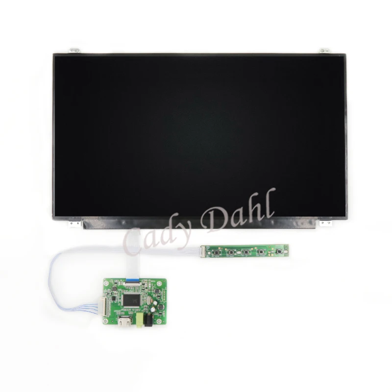 15,6 дюймов ips FHD 1920x1080 1080P EDP ЖК-дисплей панель монитор с HDMI ЖК-драйвер плата контроллера Модуль для Raspberry PI PC - Цвет: LCD Kit
