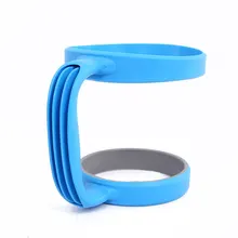 1 шт., портативная пластиковая бутылка для воды, кружки, чашки, ручка для американских 30 унций, стакан, стаканчик, держатель для рук, крышки для бутылок