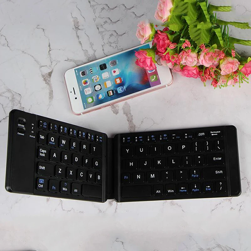 Asunflower Bluetooth складная клавиатура беспроводная клавиатура для IOS/Android/Windows Ipad планшет телефон компьютер светильник-удобная клавиатура