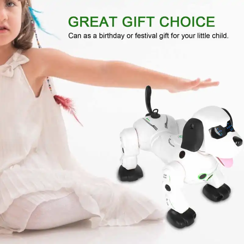 Электронные Животные Домашние животные RC робот собака Часы игрушки с