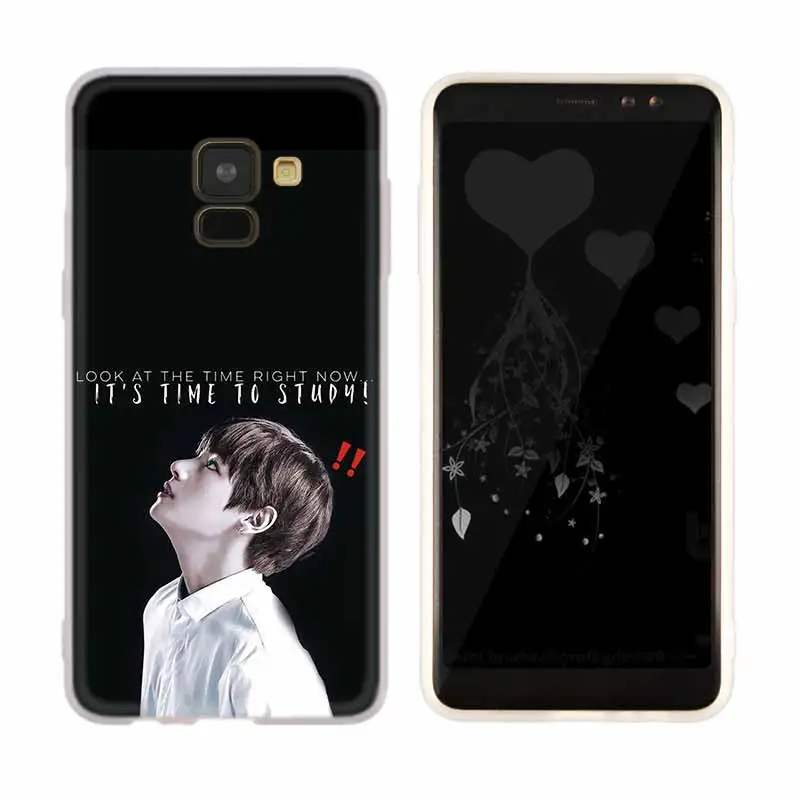 Чехол для телефона для samsung Galaxy A10 A20 E A30 A40 A70 A50 A60 A80 A90 a10s a20s a30s a70s M40 Bangtan Boys Jimin Suga - Цвет: photo is 3D mode 6