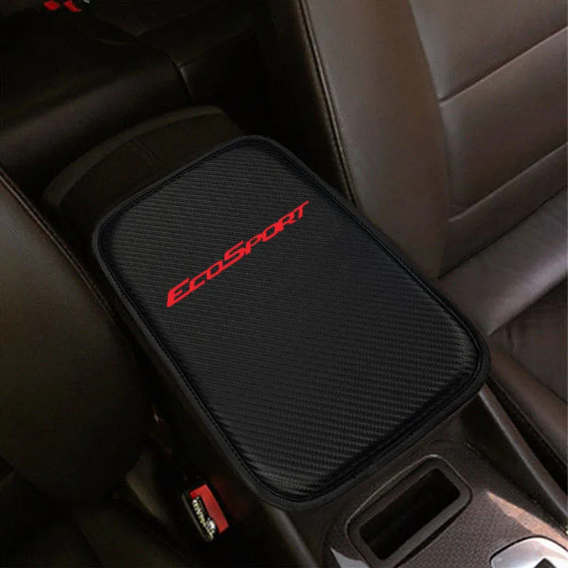 Автомобильный подлокотник для FORD ECOSPORT, чехол для автомобилей, увеличенный коврик, удобная Центральная Накладка для рук, защитная подушка, авто товары