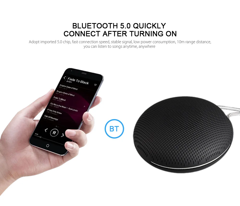 F5 Bluetooth динамик IPX4 водонепроницаемый громкой связи TWS муфта