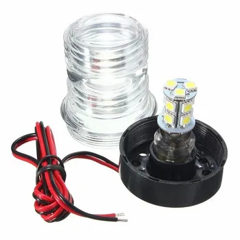 

LED Anchor Navigation Light For Marine Boat Yacht 12V All Round 360 Degree
