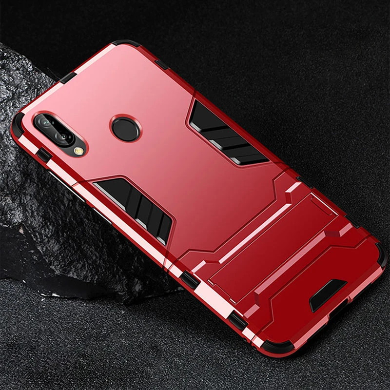 huawei silicone case Case For Huawei P20 Lite Silicone P20 Cover Anti-Knock Hard PC Robot Armor Slim Phone Back Cases For Huawei P20 Pro Coque huawei phone cover