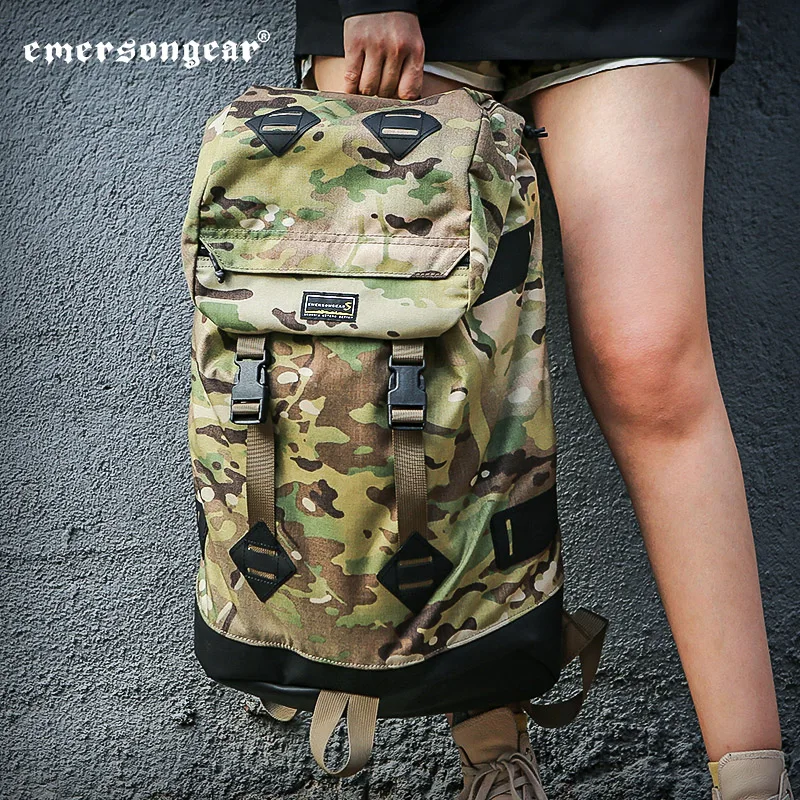 Emersongear Tactical Bag Camoflage Backpack UTG Messenger 30L High Capacity Survival Hiking Camping Travel MIlitary | Спорт и