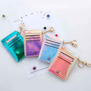 

Transparent Women Purse PVC Clear Jelly Bag Mini Money Wallet Card Holder Clear Wallet Ladies Purse Wallet Jelly Card Holder