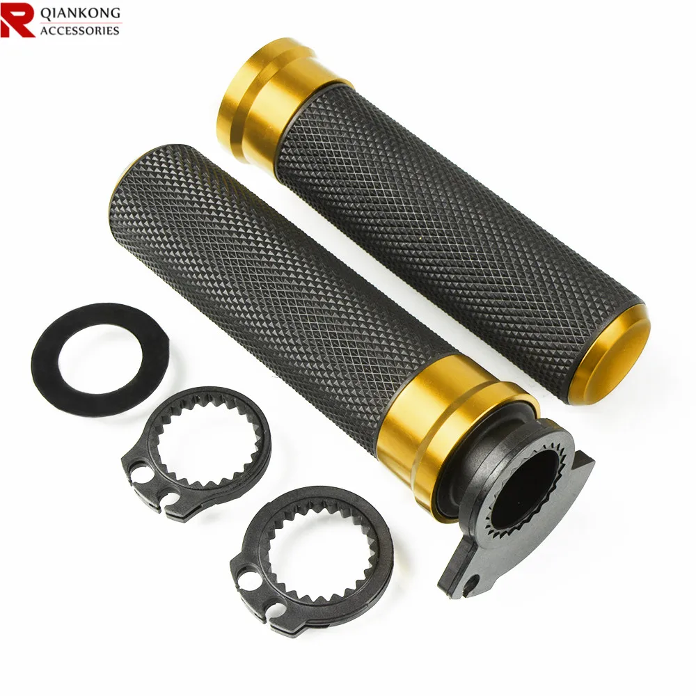 22mm7/" универсальные аксессуары для мотоциклов мотоциклетные ручки для SUZUKI GSX650F GSR750 GSR600 GSR400 GSF650 - Цвет: gold