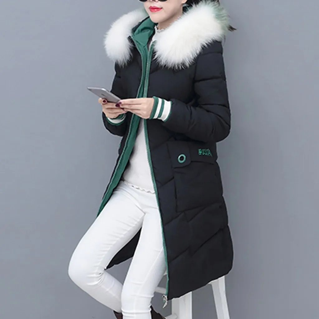 Chaqueta manteau femme, зимнее пальто для женщин, зимнее однотонное пальто с принтом и карманами на пуговицах, длинное пальто с длинным рукавом, abrigos mujer invierno