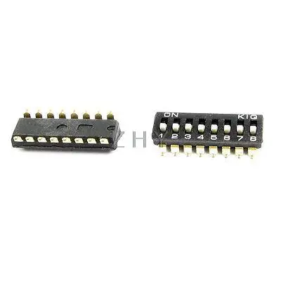 

2PCS Electronic Component 8 Positions 16 Pin SMD Type DIP Switches