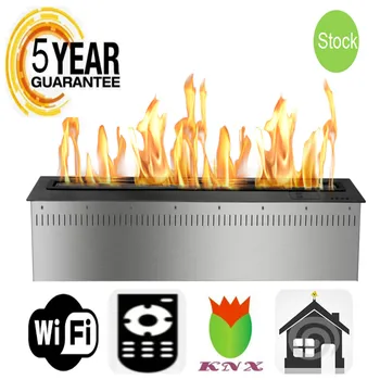 

48 inch nidoor outdoor intelligent electric automatic bio ethanol fire fireplace burner