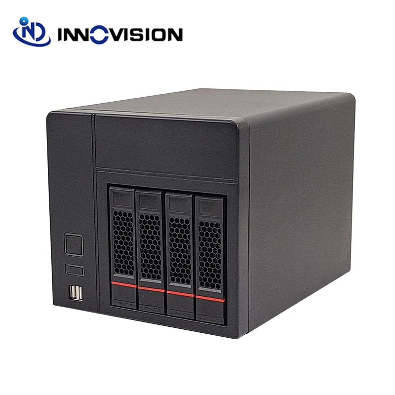 High Quality New Tooless Screwless Hard Drive Enclosure 4 HDD Bays Nas
