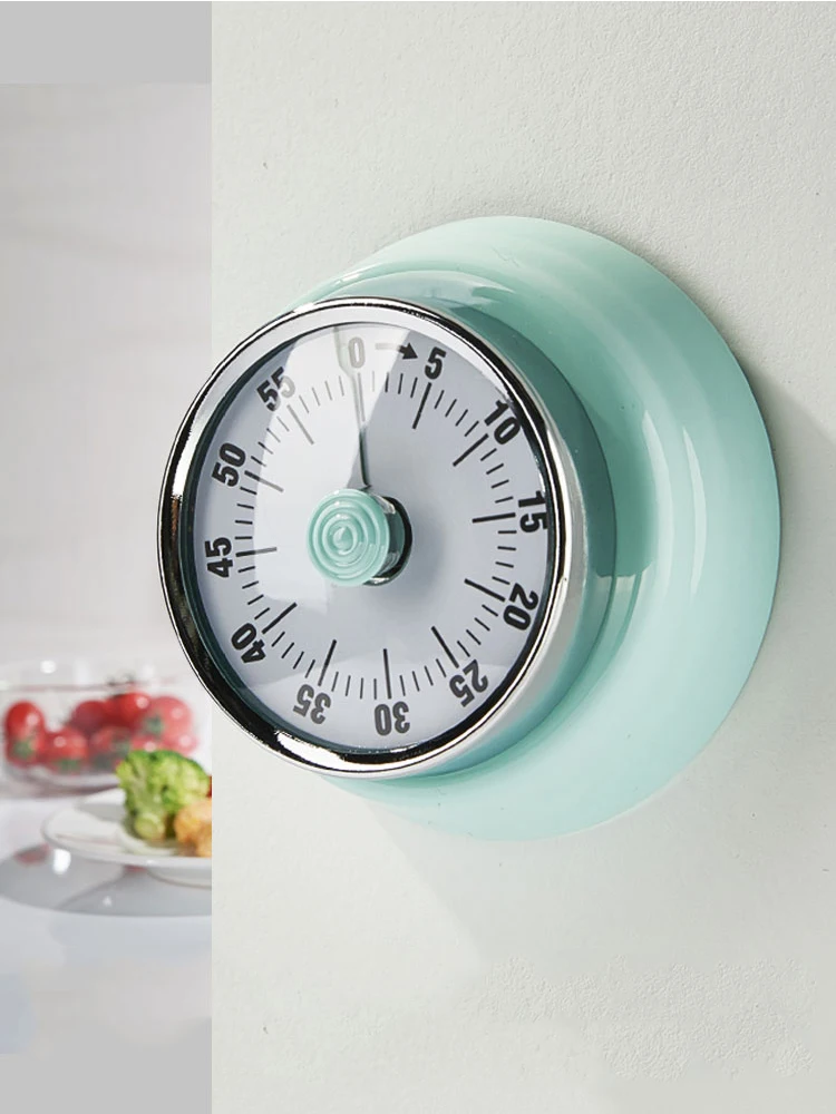 Mechanical No Battery Kitchen Timer 60 Minutes Countdown Timer