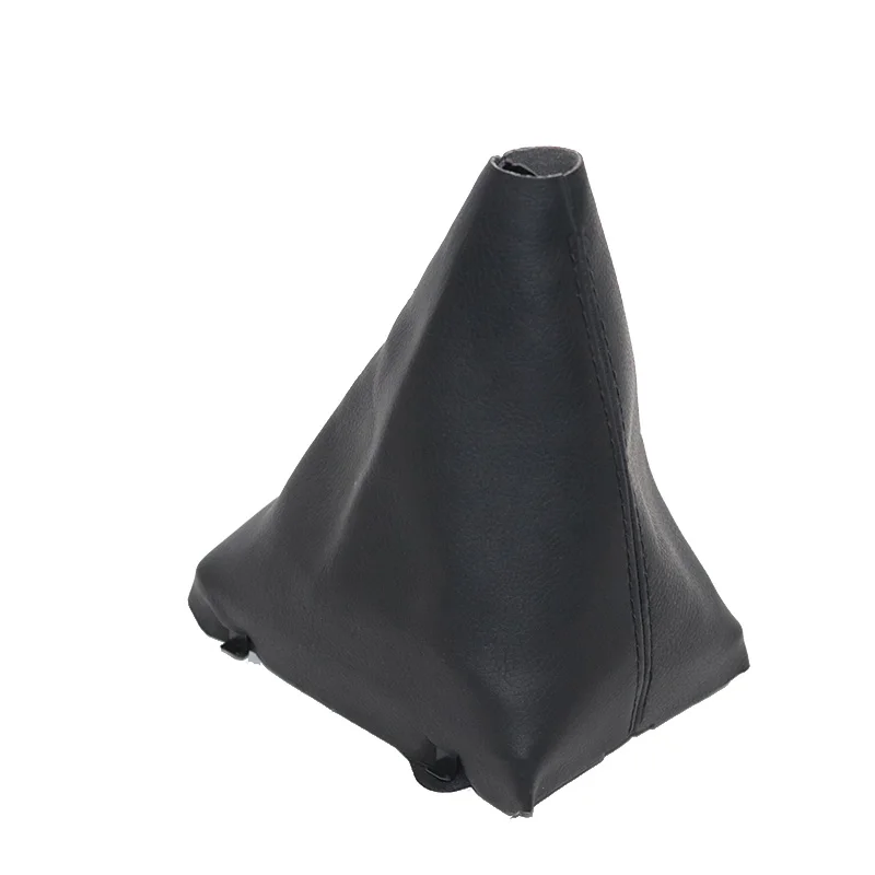 Красный рычаг переключения передач Ручка Gaiter Boot Cover для Audi A4 S4 B8 8K A5 8T Q5 8R S Line 2007 - Название цвета: gear boot