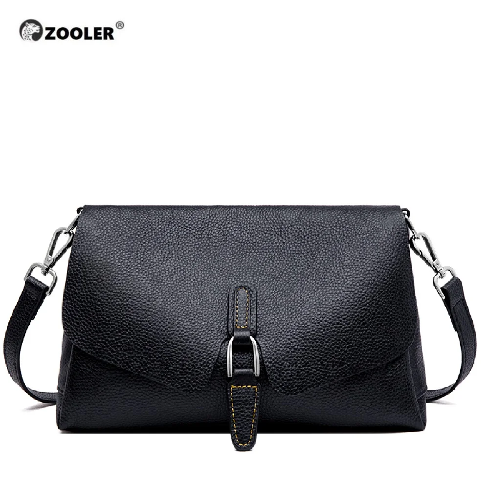 Koop Zooler Dames Crossbody Tas Luxe Handtassen Vrouwen Schoudertassen Designer Echt Lederen Zwarte Tas Meisjes # LD200