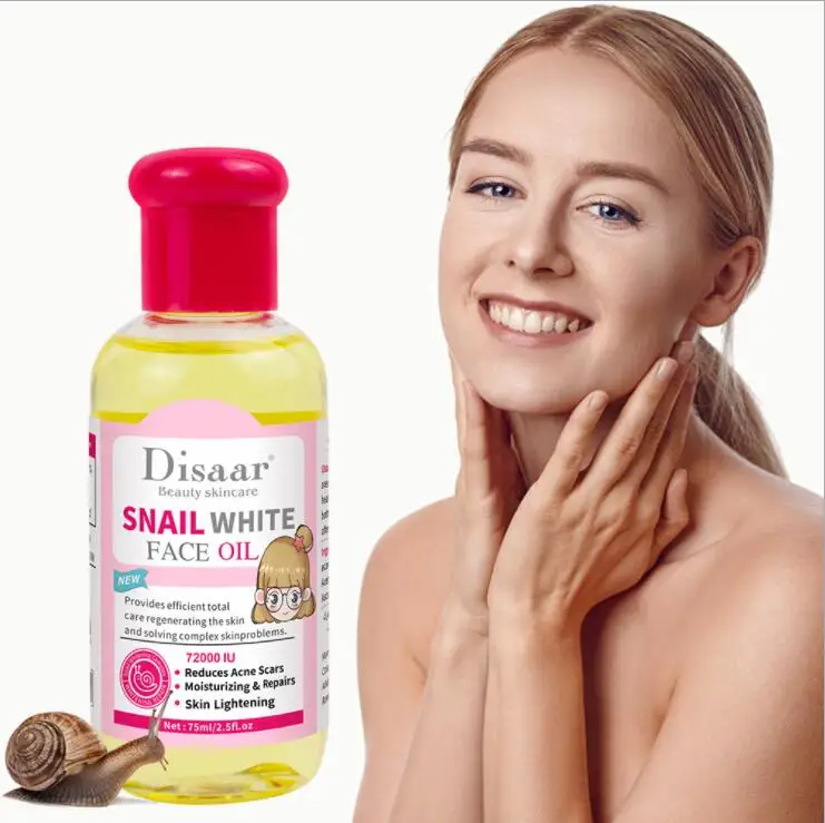 Disaar Beauty Skin Snail White Face Oil Pink Skin Moisturizing And Brightening Lotion Oil Whitening Cream - Body Creams - AliExpress