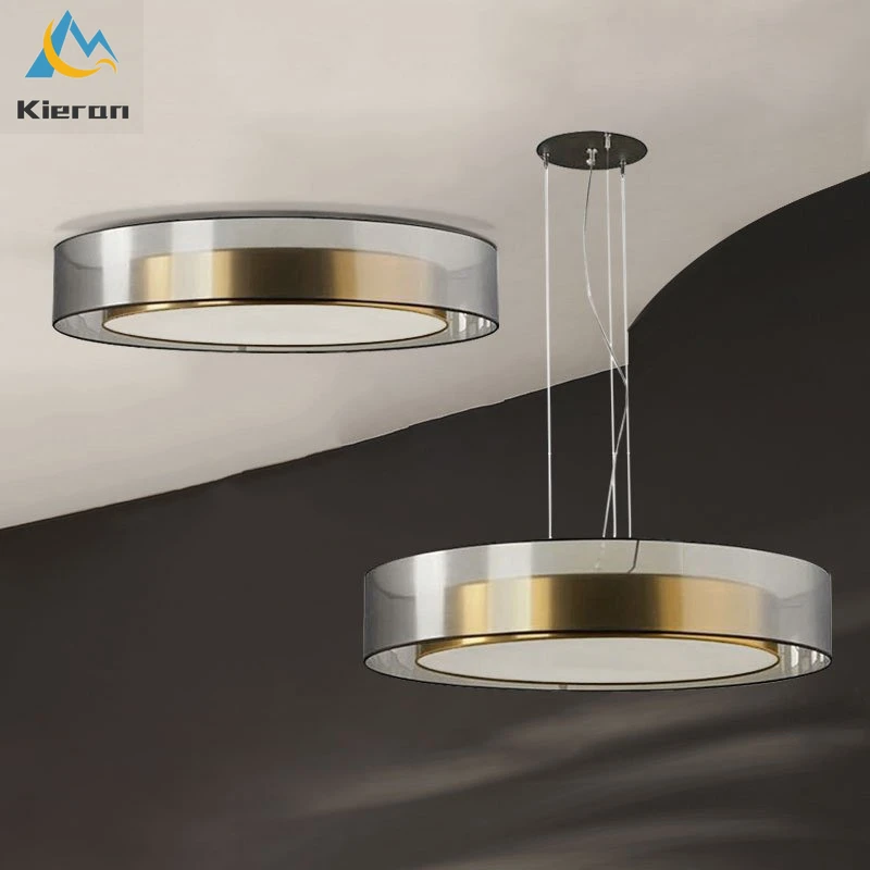 Post-Modern Restaurant Dining Room Kitchen Hanging Lamp Nordic Simple Luxury Led Pendant Lamp Bedroom Living Room Pendant Lights