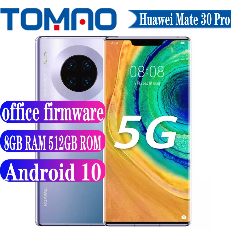 Оригинальный новый Huawei Mate 30 Pro 5G мобильный телефон Android 10 8 Гб оперативной памяти 128