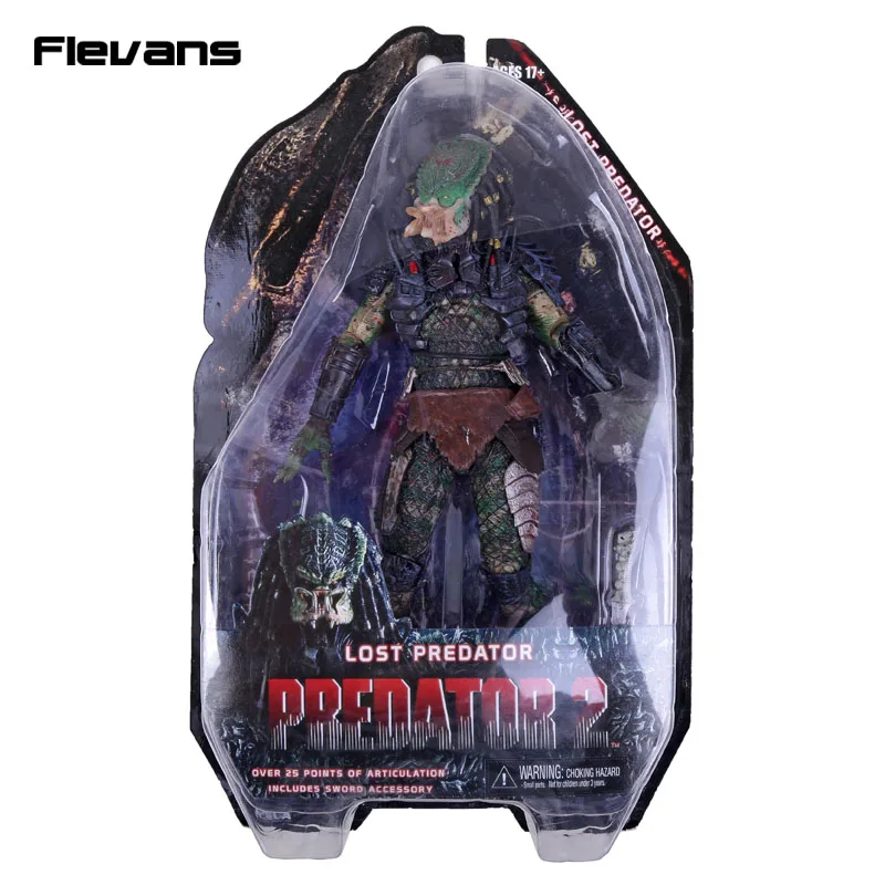 NECA 7 "Хищник 2 Lost/Скаут/воин хищник ПВХ фигурка Коллекционная Фигурка модель