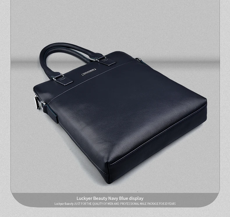 LUCKYER BEAUTY, мужская сумка, портфель, кожа, А4, сумка-мессенджер, сумочка, кошельки, работа из натуральной кожи