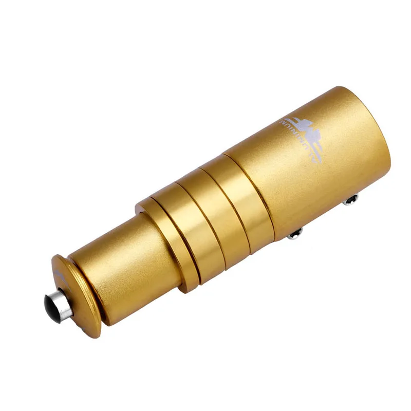 Gold Вилка из алюминиевого сплава для велосипеда, расширитель руля для руля, адаптер на голову, и Прямая поставка - Цвет: Gold
