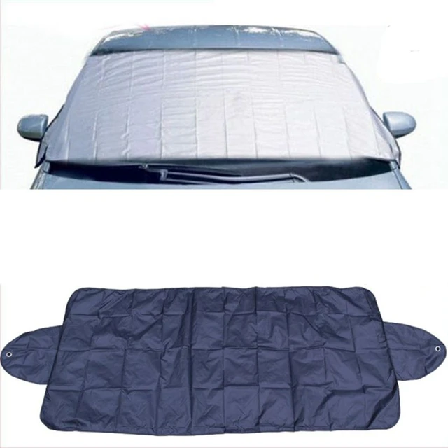 Car Windshield Cover Sun Shade with Suction Cup Protective Snow Ice Dust  Frost - AliExpress